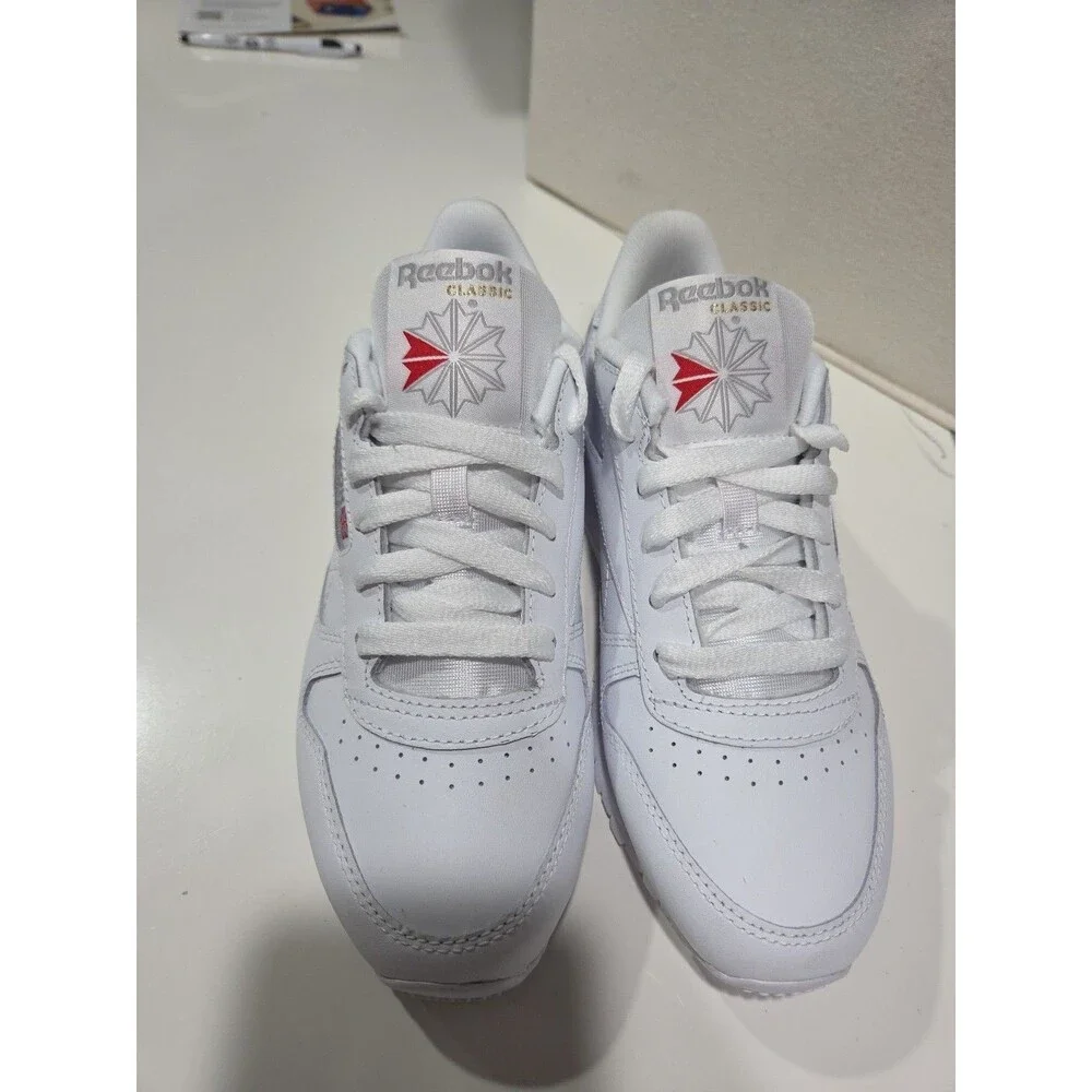 Reebok Classic Natural Leather White/white 100008492 Men's Size 3.5